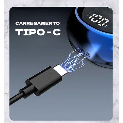 Barbeador Elétrico À Prova d'Água - BarberMax Lançamento 2024