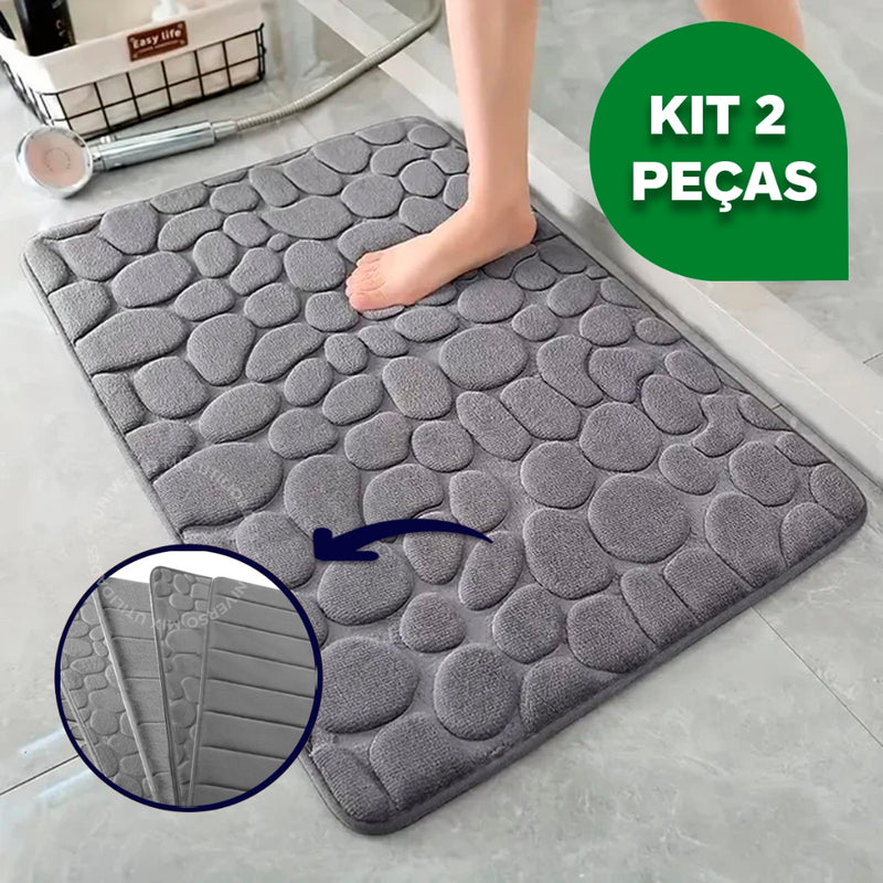 Tapete para Banheiro Antiderrapante Primar™ - PAGUE 1 LEVE 2