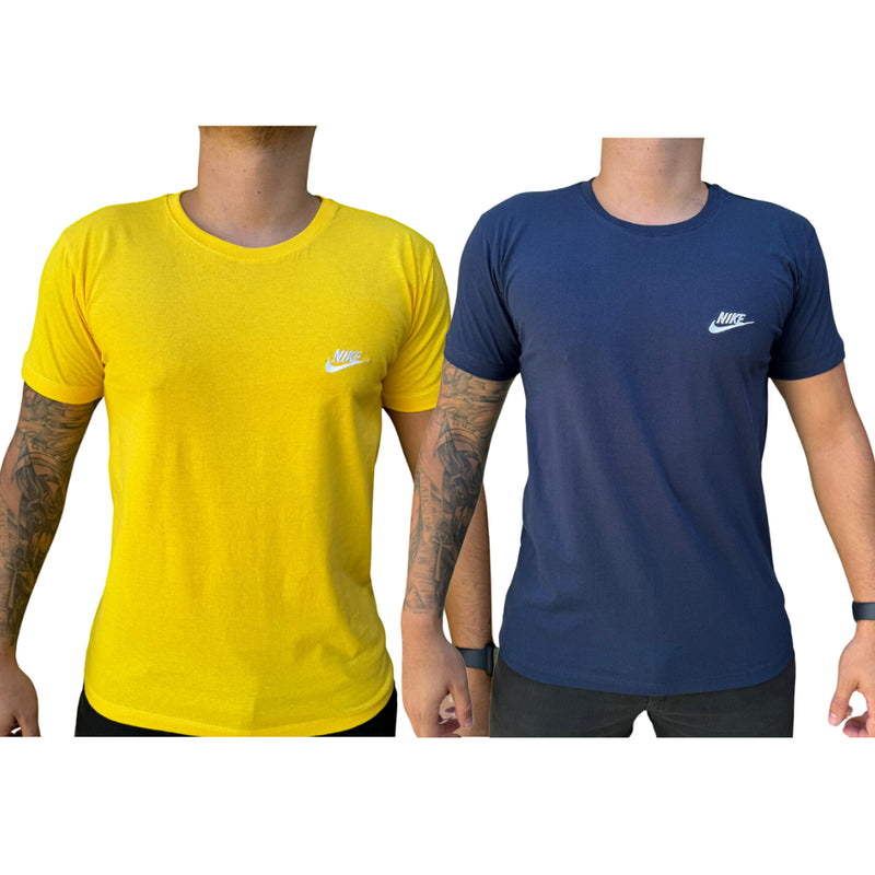 Kit 2 Camisa Nike Premium 100% Algodao