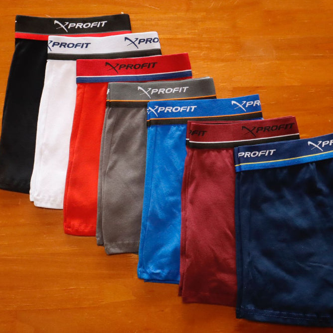 Kit 5 Cuecas Boxer Algodão Adulto Masculina Box