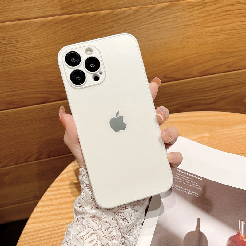 Capa De Vidro Fosco Para iPhone 14 Plus 14 13 12 11 Pro Max
