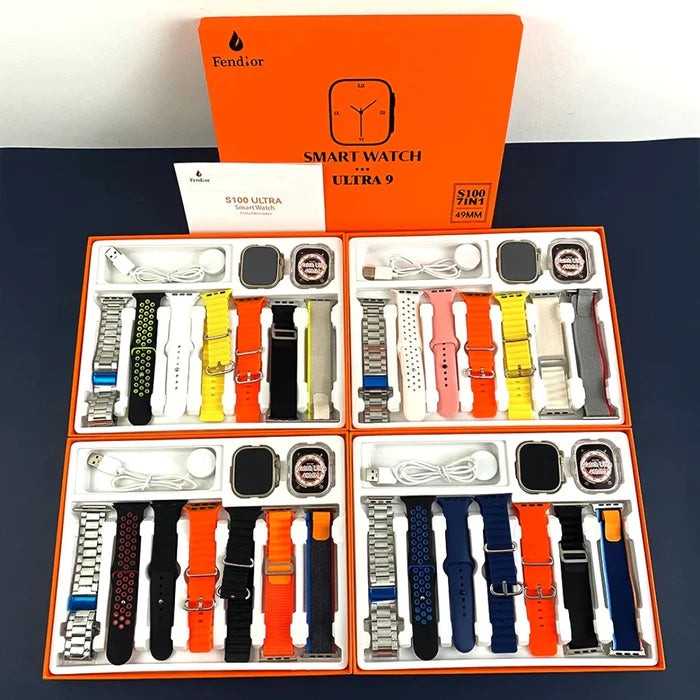 SmartWatch - Serie 9 Pro [Brinde: 7 Pulseiras + Capa Protetora]