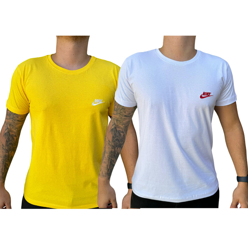Kit 2 Camisa Nike Premium 100% Algodao