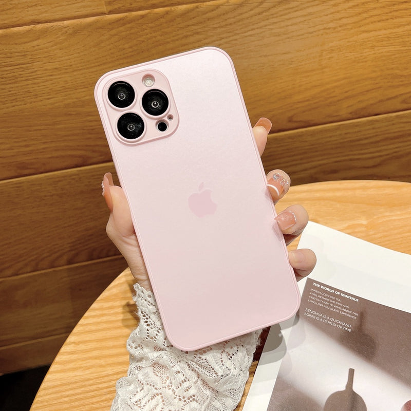 Capa De Vidro Fosco Para iPhone 14 Plus 14 13 12 11 Pro Max