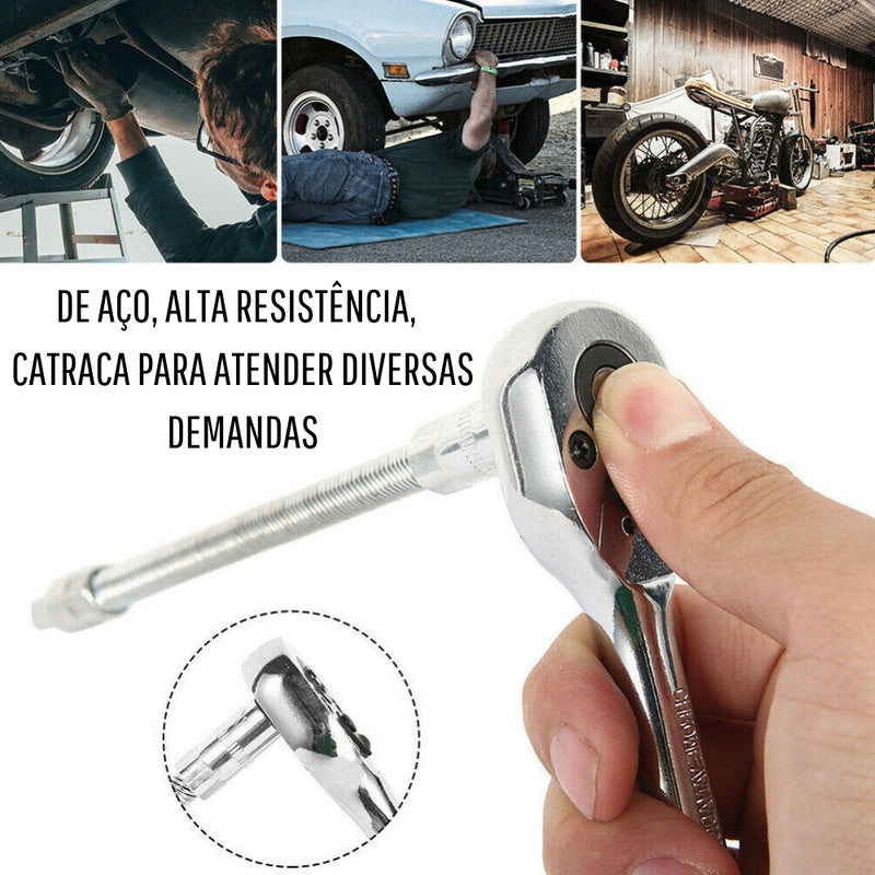 Kit Ferramentas 46 Peças Com Maleta Jogo De Ferramentas Completo