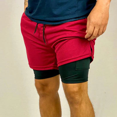 Shorts DryFit™ de Compressão TN - COMPRE 1 LEVE 2