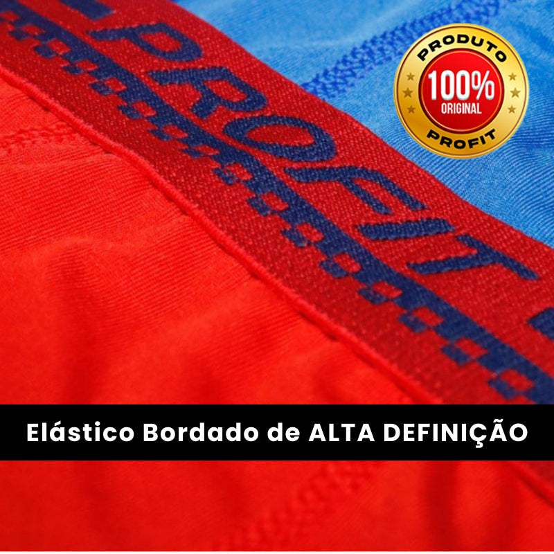 Kit 5 Cuecas Boxer Algodão Adulto Masculina Box