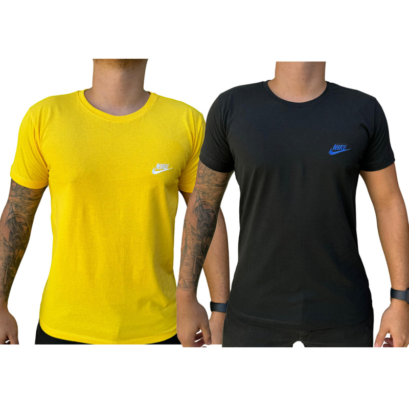 Kit 2 Camisa Nike Premium 100% Algodao