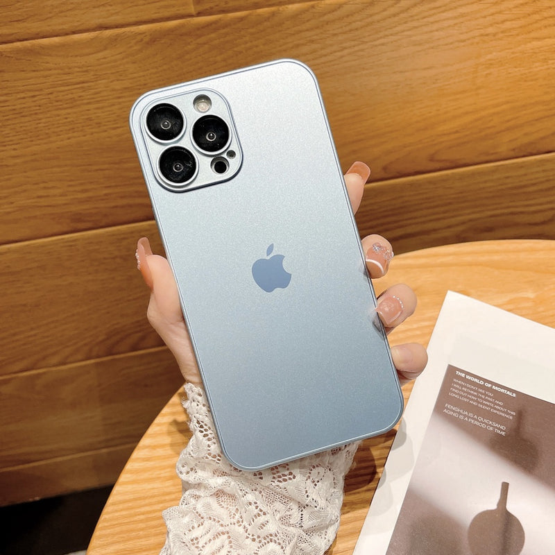 Capa De Vidro Fosco Para iPhone 14 Plus 14 13 12 11 Pro Max