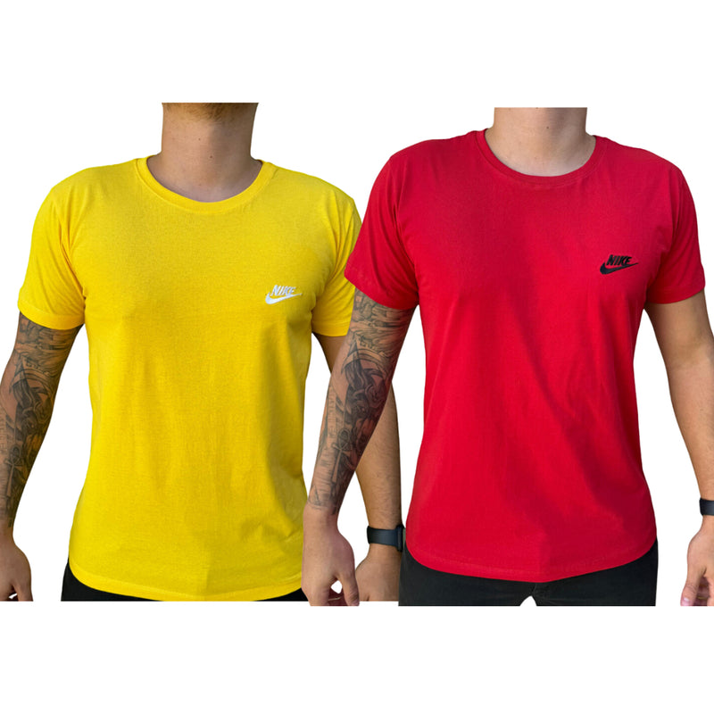 Kit 2 Camisa Nike Premium 100% Algodao