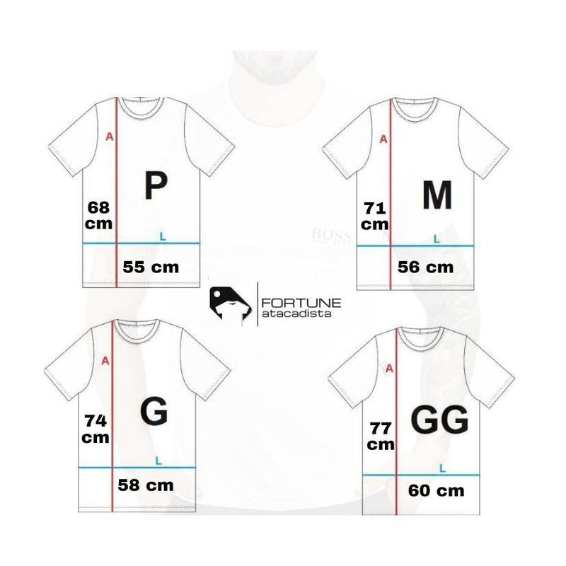 Kit 2 Camisa Porsche Masculina Premium