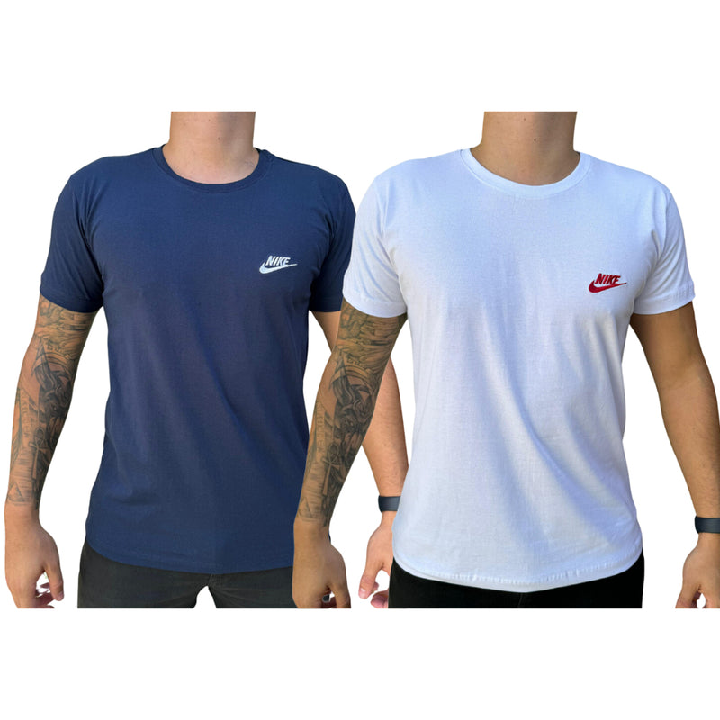 Kit 2 Camisa Nike Premium 100% Algodao
