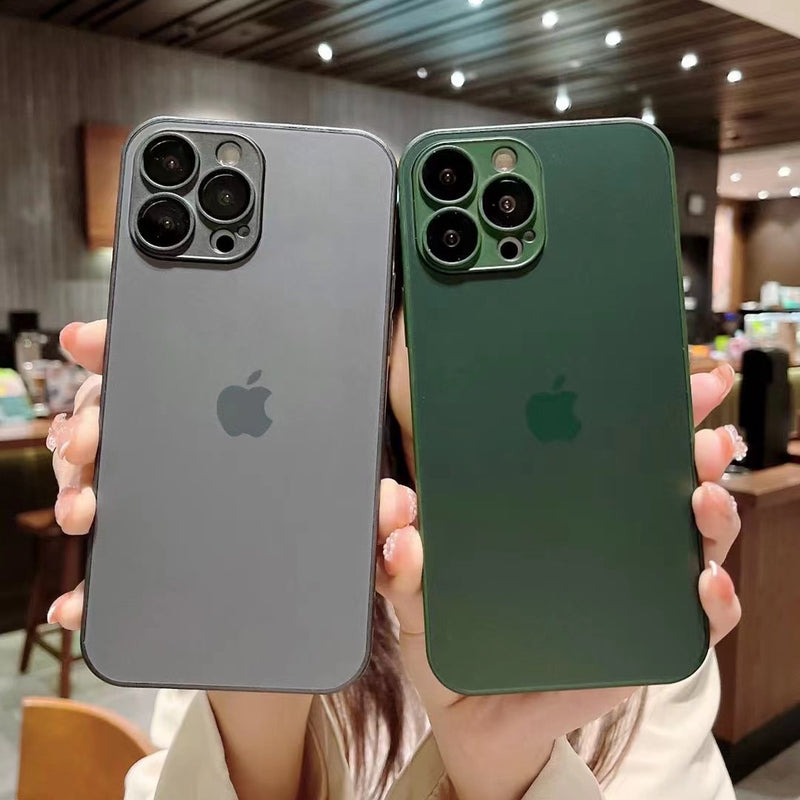 Capa De Vidro Fosco Para iPhone 14 Plus 14 13 12 11 Pro Max
