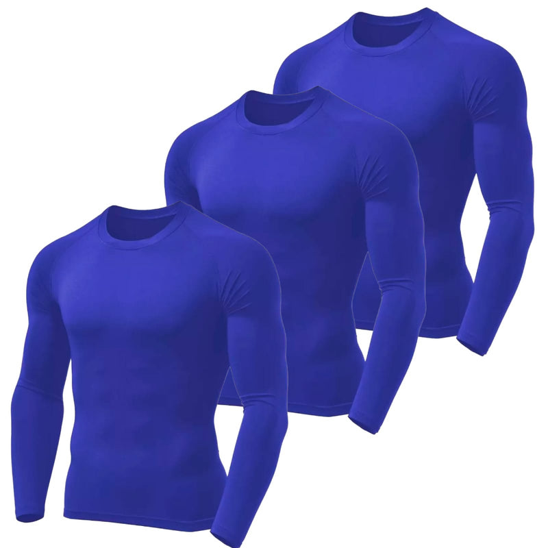 Kit 3 Camisas Proteção Uv 50+ Segunda Pele Promoção