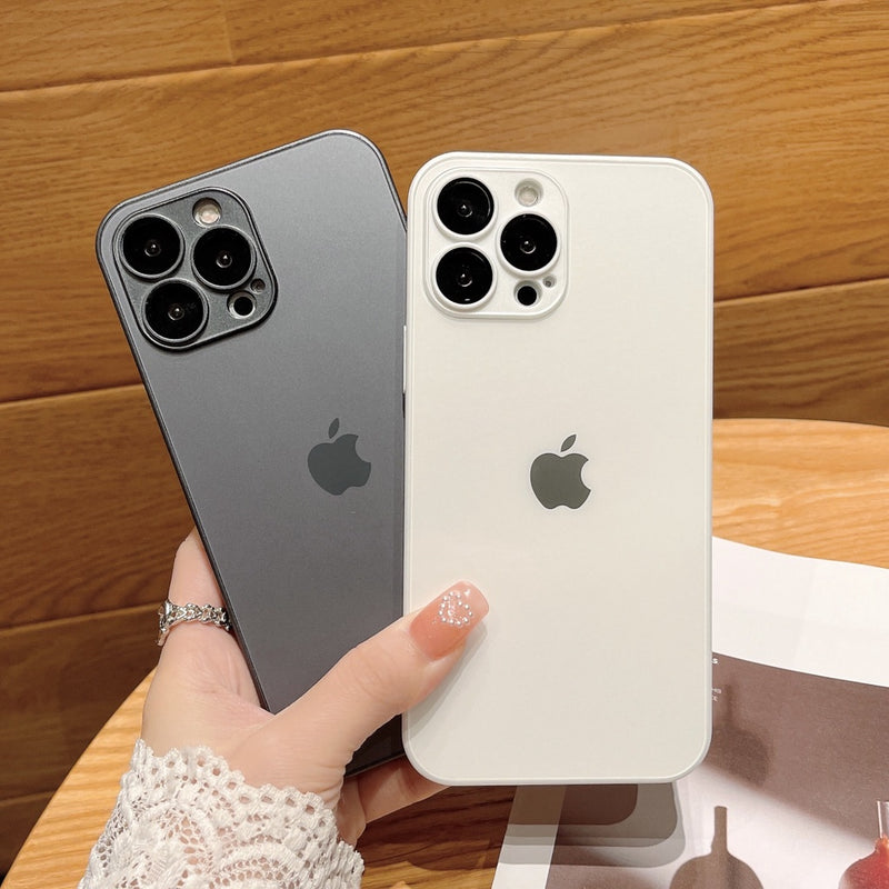Capa De Vidro Fosco Para iPhone 14 Plus 14 13 12 11 Pro Max