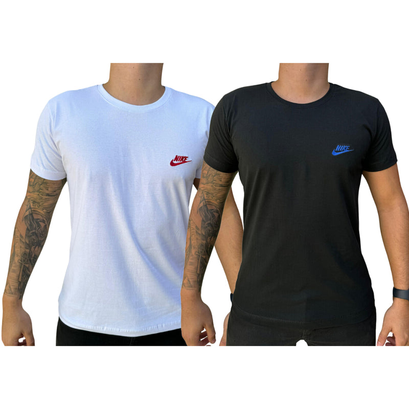 Kit 2 Camisa Nike Premium 100% Algodao