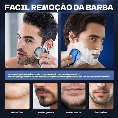 Barbeador Elétrico À Prova d'Água - BarberMax Lançamento 2024