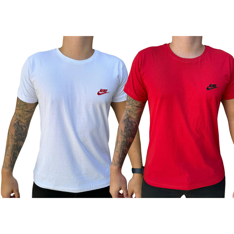 Kit 2 Camisa Nike Premium 100% Algodao