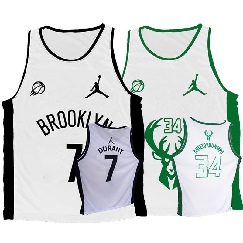 Kit 2 Regatas Basquete para Atividade Esportiva Corrida