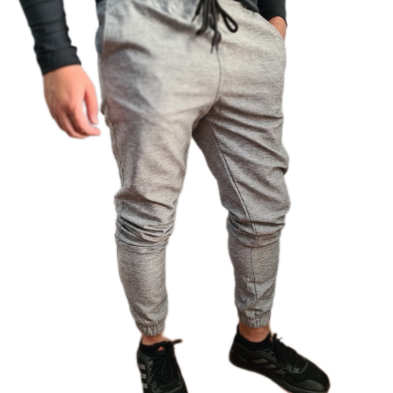 Calça Jogger Masculina Sarja com punho elástico