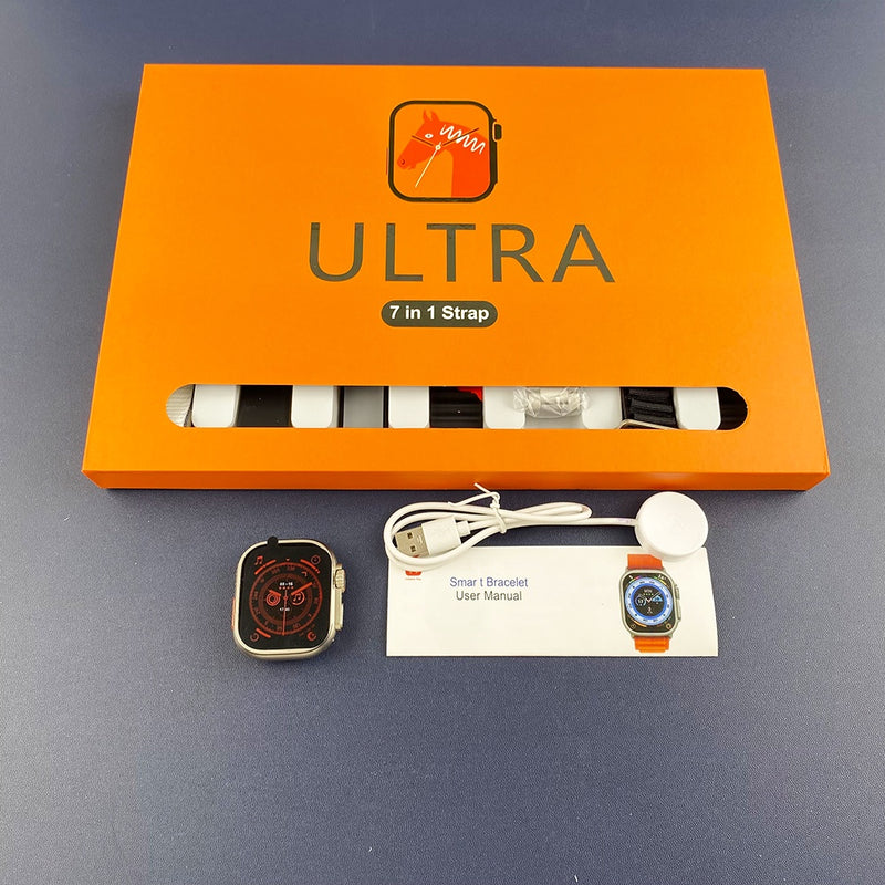 SmartWatch - Serie 9 Pro [Brinde: 7 Pulseiras + Capa Protetora]