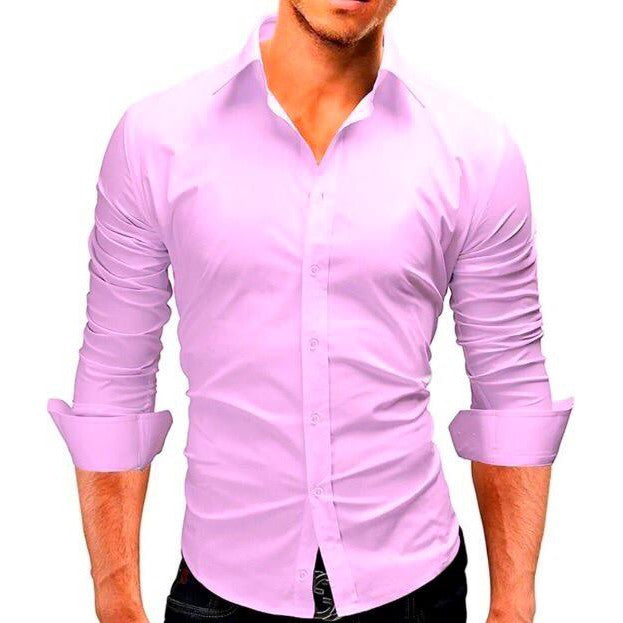 Camisa Social Masculina Slim fit Luxo