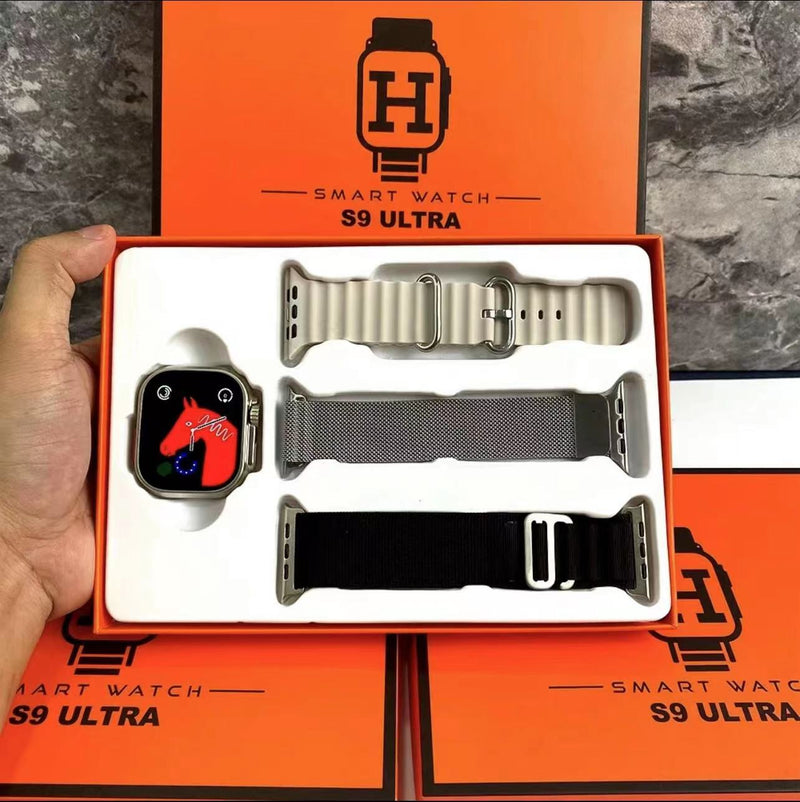 Smartwatch S9 Ultra 49MM [Kit: 3 Pulseiras] LANÇAMENTO