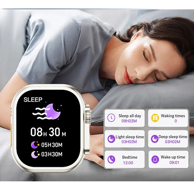 Smartwatch S9 Ultra 49MM [Kit: 3 Pulseiras] LANÇAMENTO