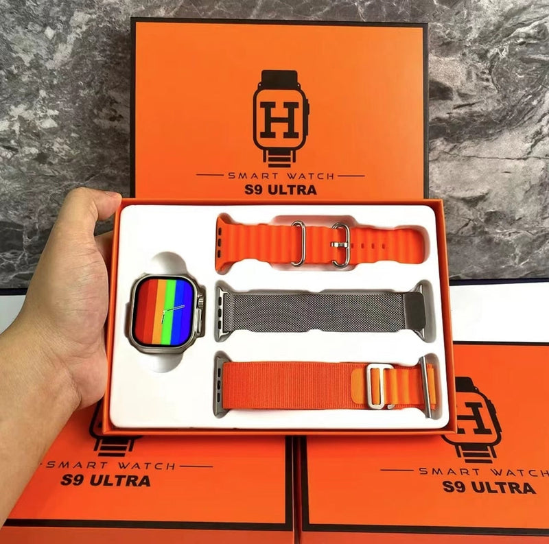 Smartwatch S9 Ultra 49MM [Kit: 3 Pulseiras] LANÇAMENTO