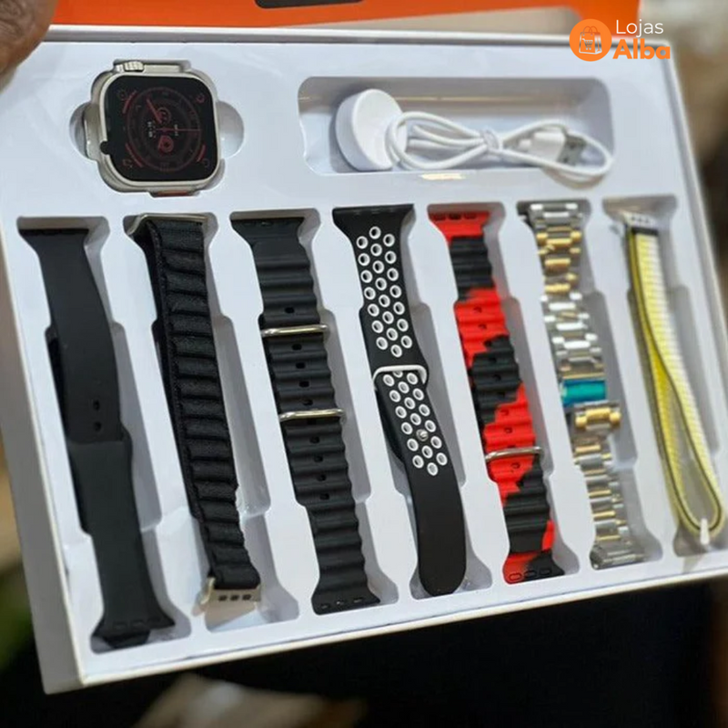 SmartWatch - Serie 9 Pro [Brinde: 7 Pulseiras + Capa Protetora]