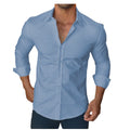 Camisa Social Masculina Slim fit Luxo