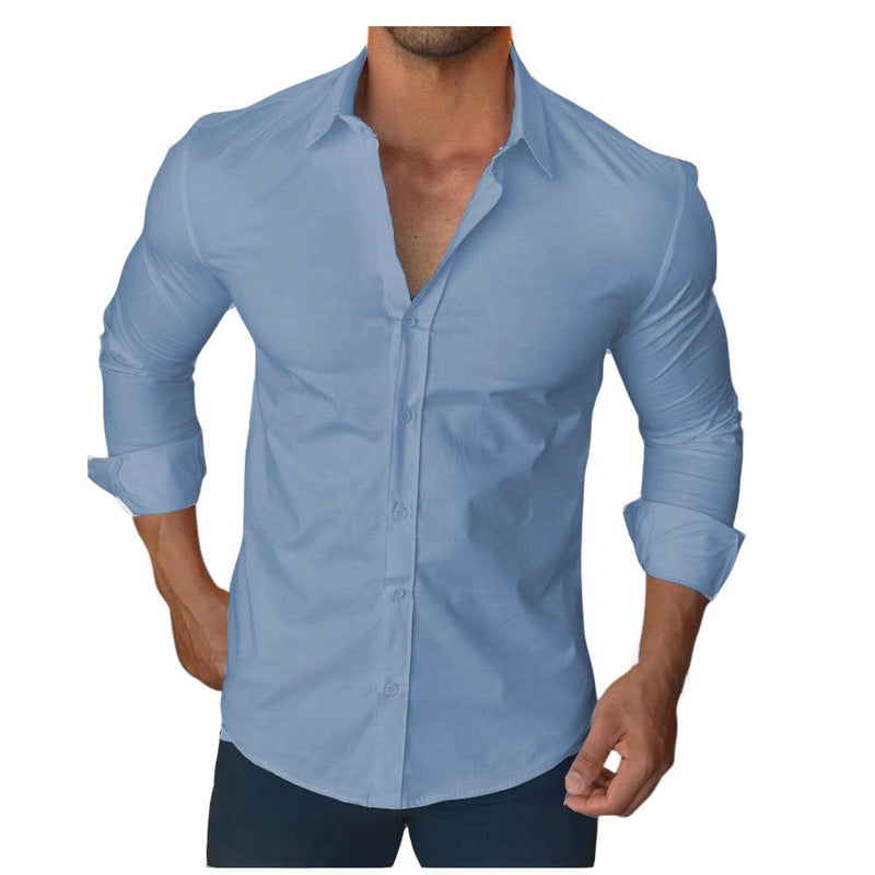 Camisa Social Masculina Slim fit Luxo