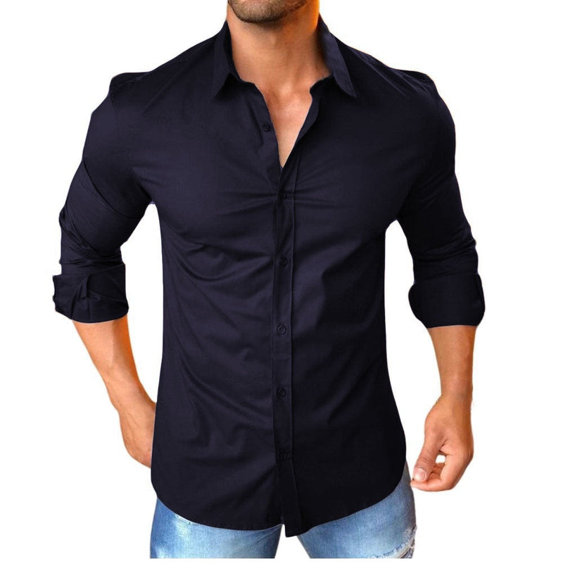 Camisa Social Masculina Slim fit Luxo